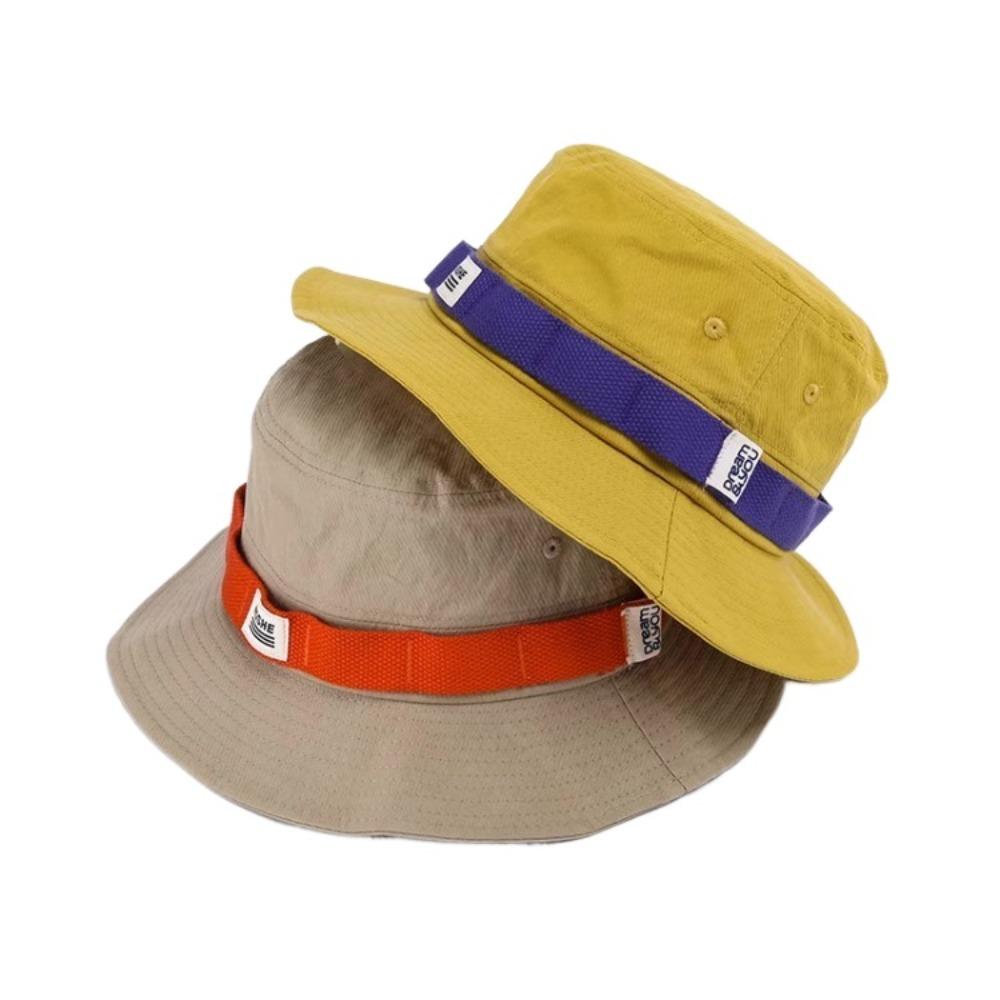 Quick-dry Hiking Fisherman Hat Contrast Color Sun Protection Bucket Cap Mountaineering Hat  Summer