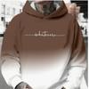 3D Digital Print Hooded Sweatshirt Men Loose Fit Casual Wear