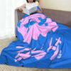 Sick Boi Ren Pink Blue Bold Blanket Warm Flannel Sofa Throw Blanket for Couch Bedding Outdoor Throws Bedspread Quilt