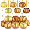Christmas Ornament Garden Decoration Pumpkin Shape Exquisite Christmas Decoration Party Decoration 6/12PCS