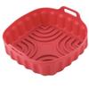 Square Silicone Air Fryer & Microwave Baking Tray
