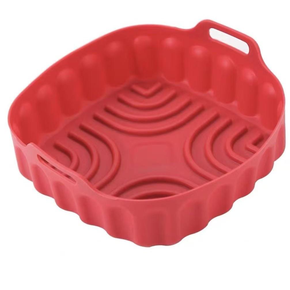 Square Silicone Air Fryer & Microwave Baking Tray