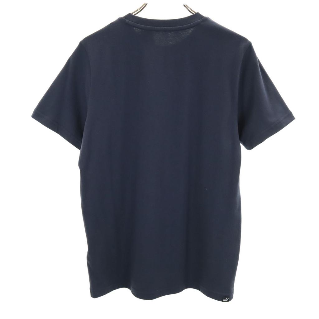Unused PUMA Short Sleeve T-shirt S Navy Men's Used