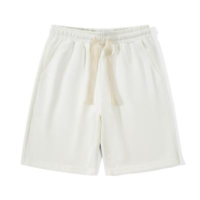 2024 New Men's Fashion Casual Library Silk Cotton High Quality Trendy Shorts Beach Shorts