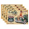 Printed Festival Party Placemats: Stain-Proof, Heat-Resistant Table Decoration