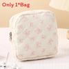 Cotton Feminine Hygiene Pad Storage Bag Large Capacity Breathable Womens Travel Organizer For Daily Use