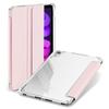Clear Crystal Tablet Case With Pen Slot For iPad Mini 6 7 (A17 Pro) 8.3'' A2568 PU Leather Flip Magnetic Stand Cases