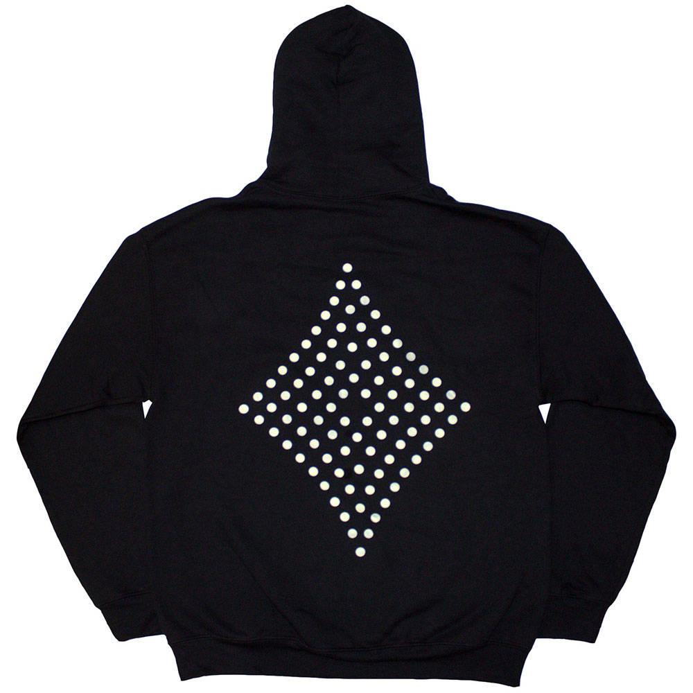 The Killers Unisex Adult Tour '24 Diamond Dot Logo Pullover Hoodie