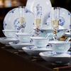 Aoweiluowei European Gilded Porcelain Dinnerware Set