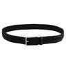 Mens Braided Leather Trim Belt