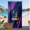 Melbourne Storm Print Beach Towel Soft Portable Quick?dry Towel For Pool Summer Vacation Outdoor Sport