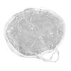 Wreath Storage Bag 60x20cm Thick PVC Reinforced Handle Double Zippers Transparent Clear Wreath Storage Container