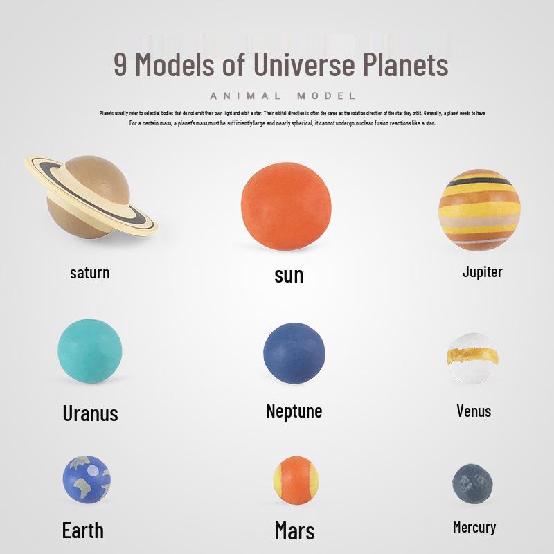 Kindergarten Children's Solar System Model: Venus, Jupiter, Mercury, Mars, Earth