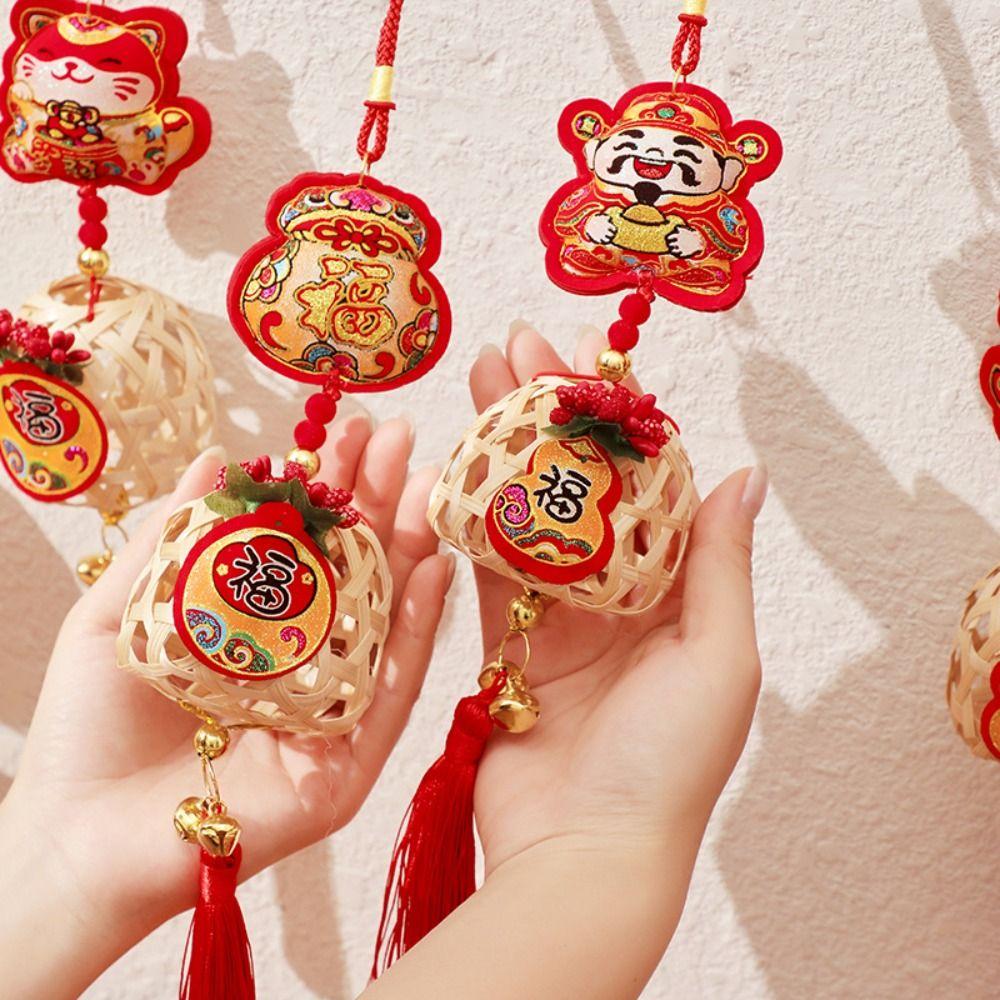 Reusable Spring Festival Decoration Pendant Creative New Year Ornaments Atmosphere