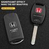 5pcs/10Pcs Car Emblem Remote Key Stickers Badge For Honda Civic Fit Jazz Accord CRV HRV City Odyssey Passport Pilot Vezel