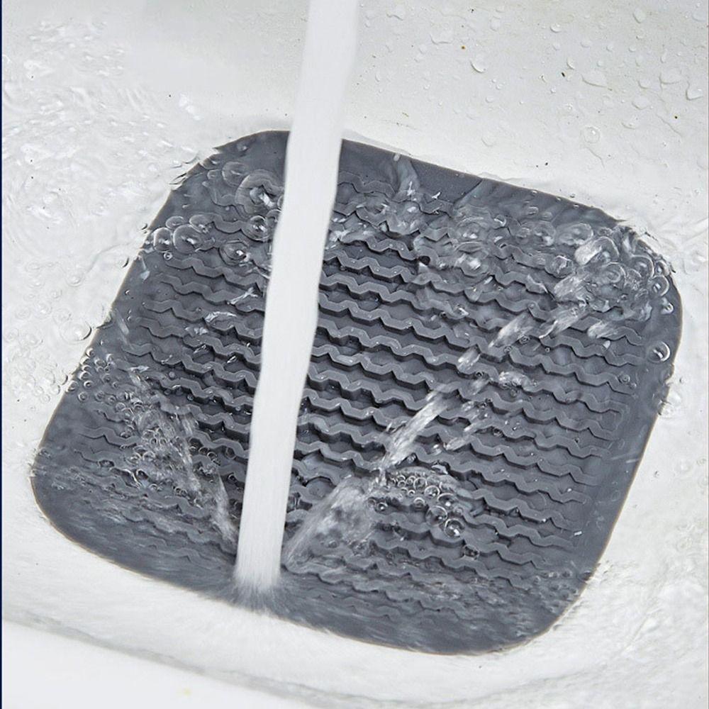 Useful Soft Floor Drain Cover Deodorant Pad Anti-insect Sink Hair Filter Silicone Water Stoppers Bathroom Kitchen