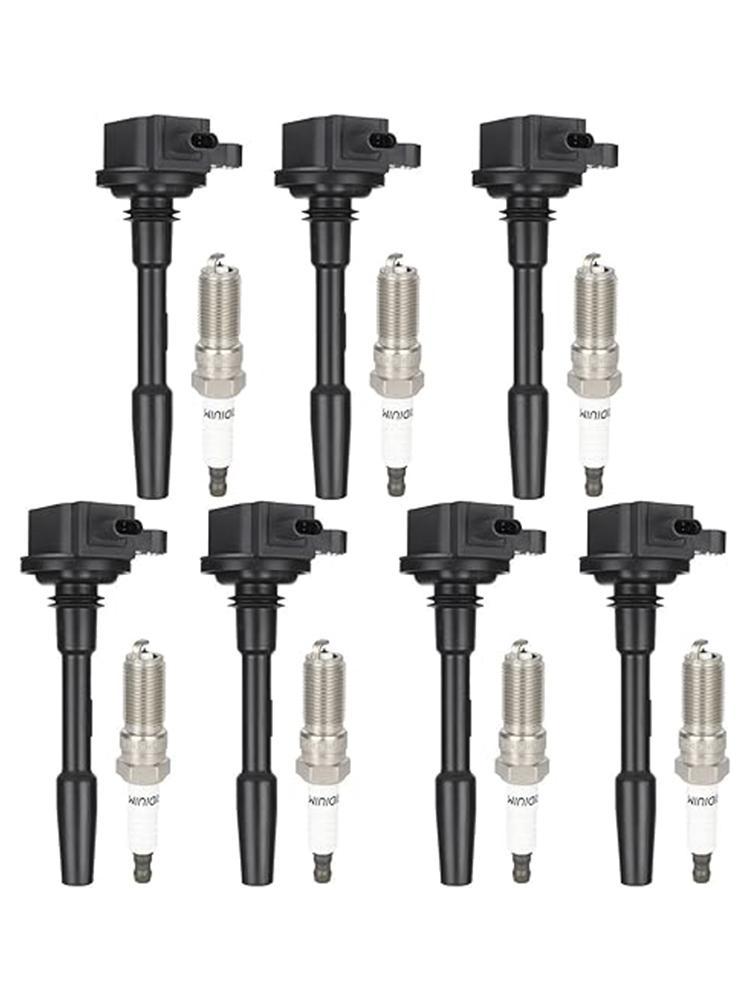 7xIgnition Coils Spark Plugs UF835 For Ford F150 Truck V8 5.0L 2018-2021