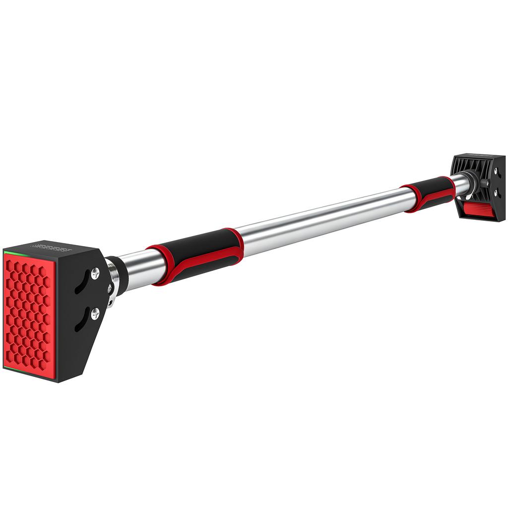 Door Pull Up Bar Door Frame Muscle Training Bar Screw Free Adjustable Length 92 124cm