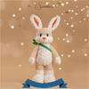 45/50cm Cartoon Rabbit Plush Toy with A Radish Backpack Soft Stuffed Animals Dolls Cute Birthday Gifts for Kids Girls Boys