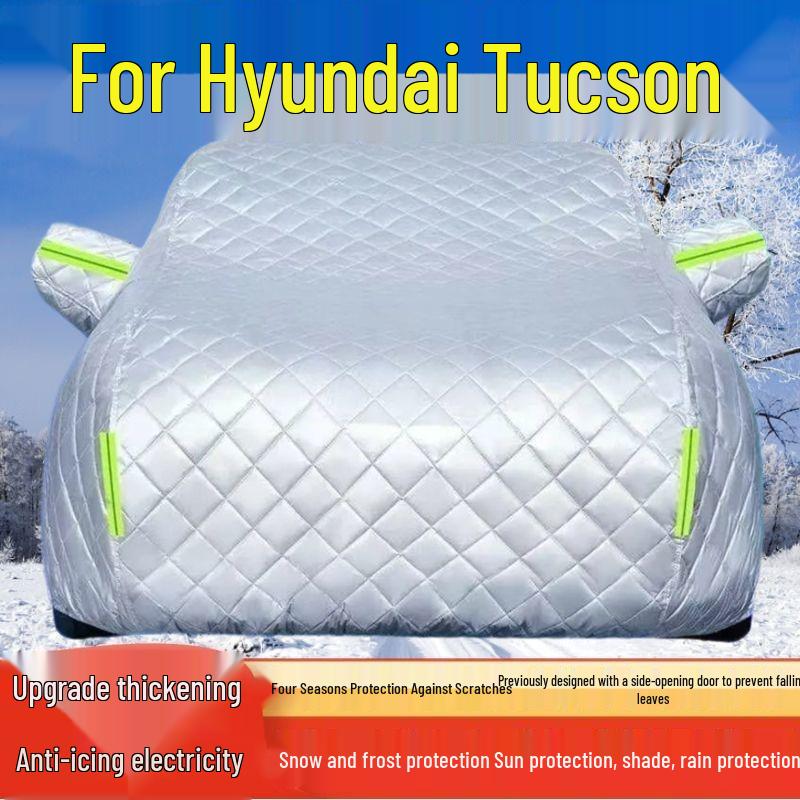 Copriauto Hyundai Tucson L SUV - Protezione da Sole, Pioggia, Neve, Gelo e Grandine