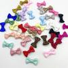 2cm Handmade Mini Cotton Bows for DIY Clothing & Doll Accessories
