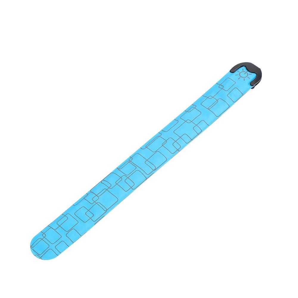 LED Wrist Band High Brightness Decorative Rechargeable LED Slap Glowing Night Running Armband Bracelet for Outdoor Wristband