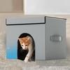 Foldable Pet Cooling House Oxford Cloth Cooling Cat House Cat Air Conditioning House  Summer