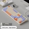Premium Mechanical-Feel Wired Keyboard & Mouse Set - Silent Gift for Girls