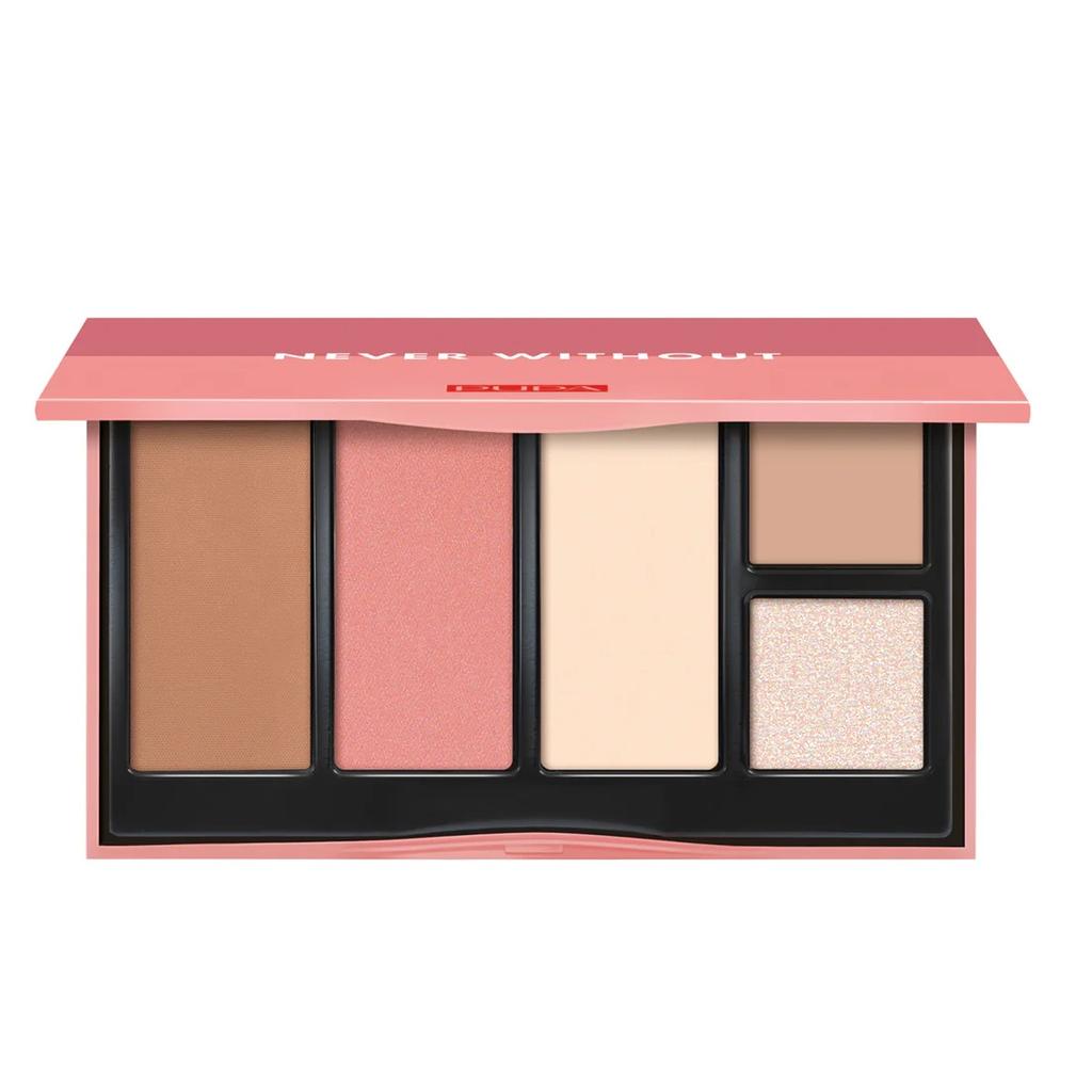 Pupa Milano All-In-One Face Makeup Palette 001 Light Skin, 15.2g