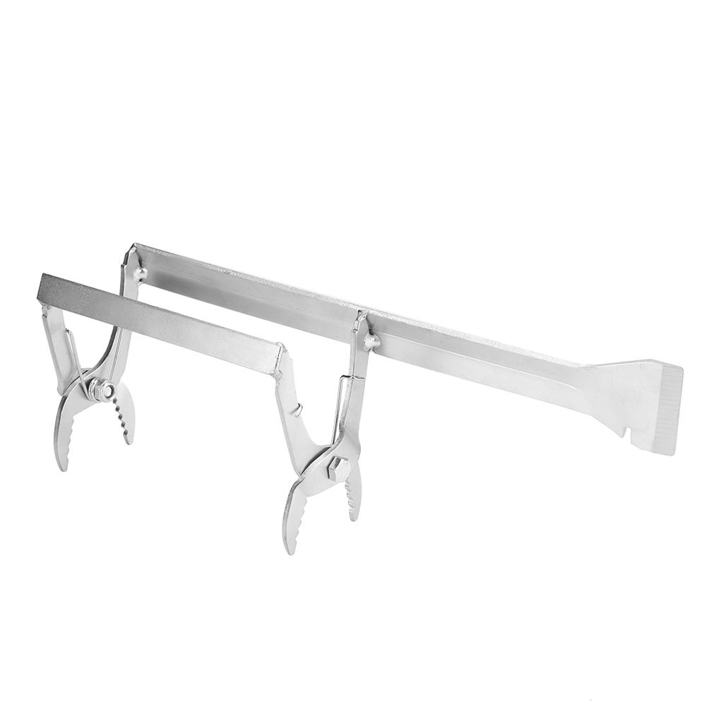 Stainless Steel Bee Frame Clip Clamp with Scraper Beehive Equipment Beekeeping Tool Accessories