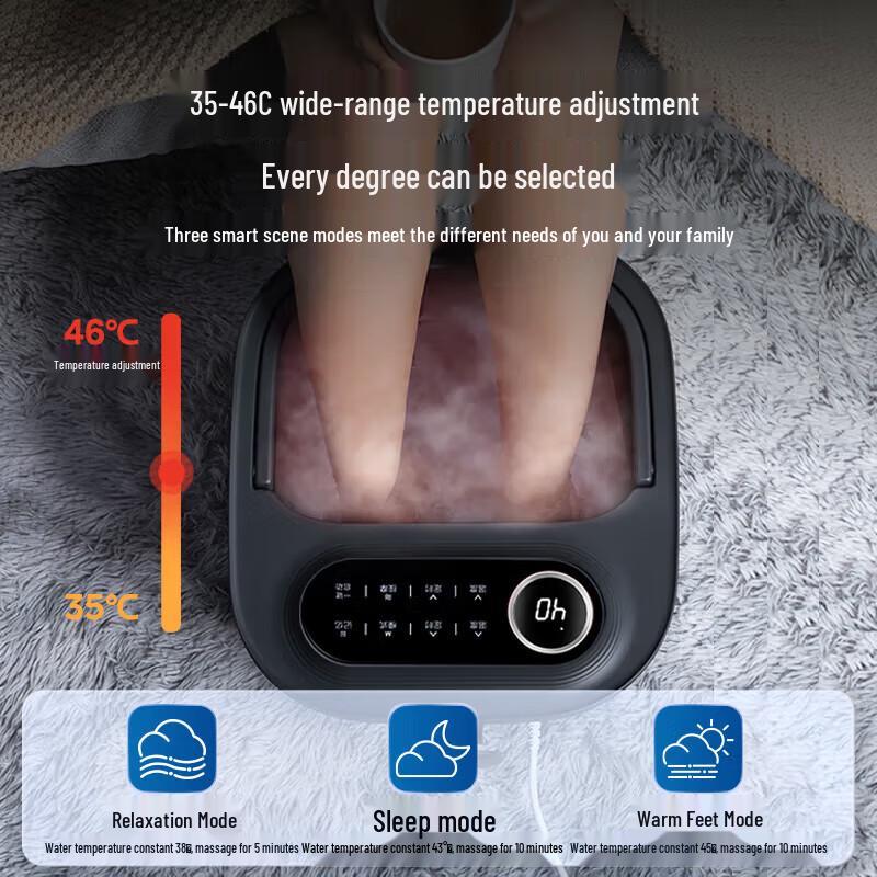 Midea Heated Automatic Foot Spa Massager