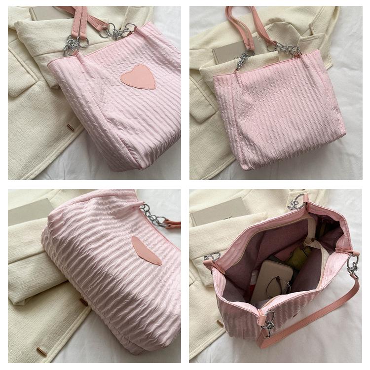 Torebka Jednoramienna w Kształcie Serca: 2025 Modna, o dużej pojemności, wszechstronna torba damska na co dzień i do dojazdów do pracy