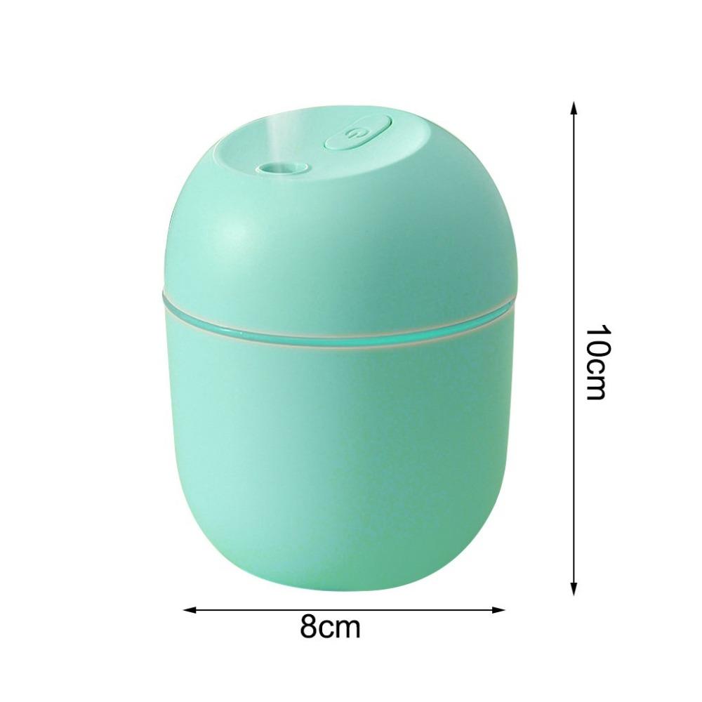 220ML USB Mini-Luftbefeuchter mit LED-Licht, ätherischer Öl-Diffusor & Auto-Luftreiniger, Aroma-Nebelbereiter