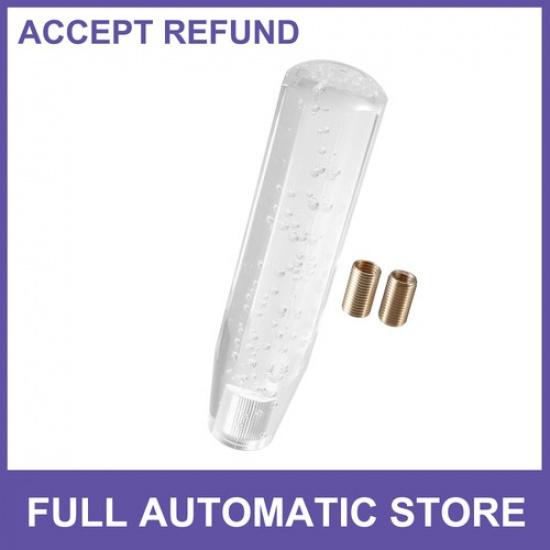 

ONE Gear Shift Knob Stick 20cm Faux Crystal Universal for Vehicle Acrylic Clear