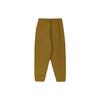 Nike Logo Embroidered Cuffed Joggers Men Bottoms Yellow CW5460-318