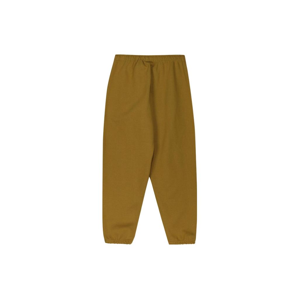 Nike Logo Embroidered Cuffed Joggers Men Bottoms Yellow CW5460-318
