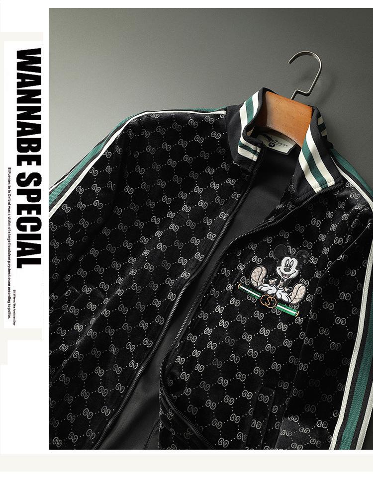 2025 Spring & Autumn Men's European Style High-Quality Jacket