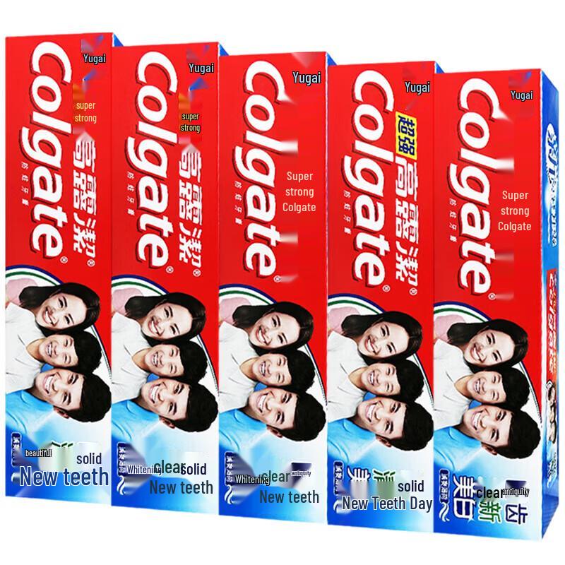 

Colgate Super Anti-Cavity Toothpaste 5-Pack