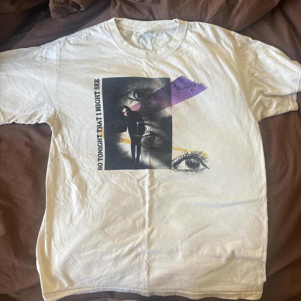 Mazzy Star band So Tonight That I Might See 90s White T shirt NH23610 Unisex T-Shirt S