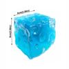 Transparent Filling Cheese Pinch Toy Slow Rebound Cheese Squeeze Fidget Toy  Stress Relief