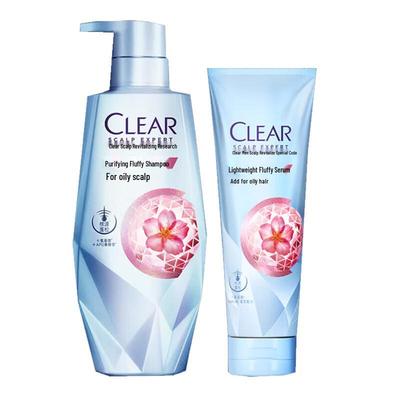 Clear Women's Purifying & Volumizing Scalp Care Shampoo & Conditioner Set