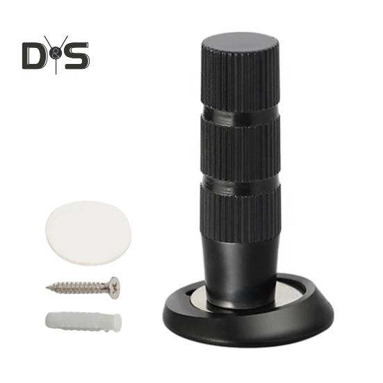 

Универсальный дверной стопор, конструкция без проколов, простая установка, противоударный дверной стопор, сильная присоска, настенный протектор чёрный