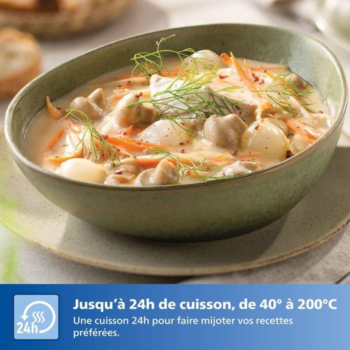 Friteuse à air - philips - na342/00 - 7.2 litres - 2000 watt - contrôle tactile noir et or