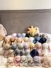 Peluche Soffice Drago Azzurro Cielo Giocattolo di Peluche da JC, Bambola Drago con Spine Colorate e Ali Bianche per Regalo di Compleanno per Bambino