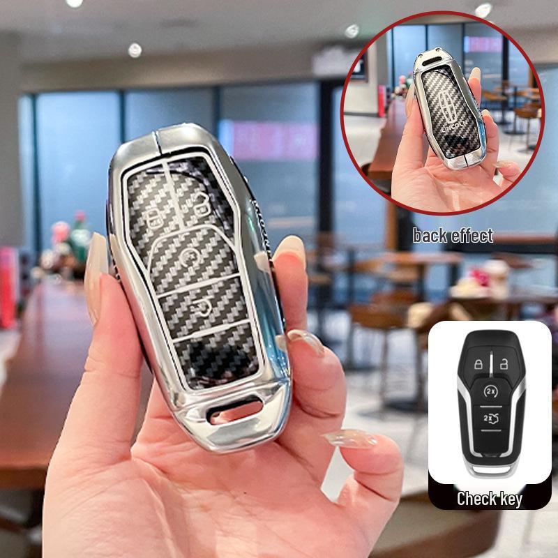 Premium Key Cover for Lincoln MKZ, MKC 2016, MKX 2017 Models - Car Fob Protector