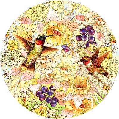 5D DIY Diament Malarstwo „Humming Bird Love Flower” Diamentowe hafty Cross Stitch Robótki