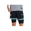 Li Ning CBA Series Solid Color Striped Breathable Basketball Training Pants Men Bottoms Black AAPS027-1