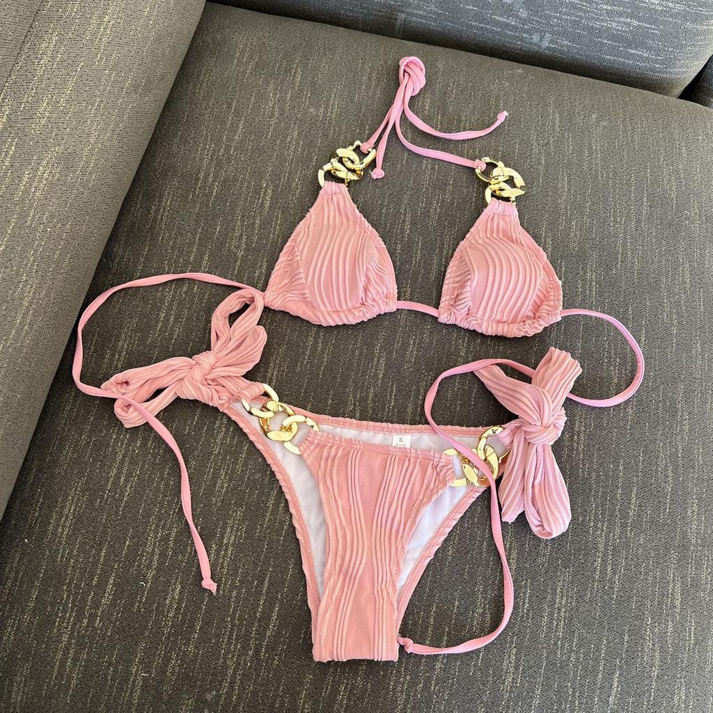 Bikini Extreme Vulgar Petite Burkini Bikini e costumi da bagno Micro costumi da bagno perizoma Bikini 2024 Abbigliamento da spiaggia per donna Costume da bagno separato