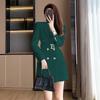 Traje cruzado elegante de estilo francés para mujer para primavera y otoño