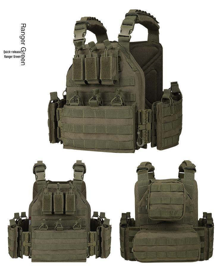 Outdoor Tactical Multifunctional Quick Release JPC Modular Vest for Military, Camping, and Combat Enthusiasts